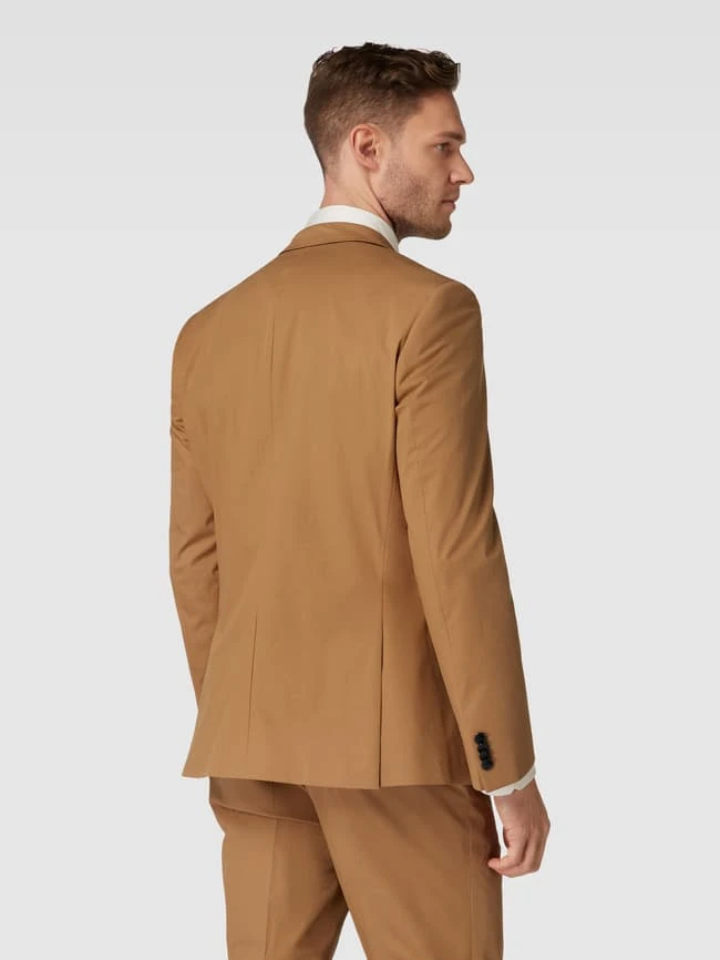 HUGO 2-Knopf-Sakko Mit Label-Detail Modell 'Henry' - Hellbraun 5 HUGO 2-Knopf-Sakko Mit Label-Detail Modell 'Henry' - Hellbraun – Bild 5