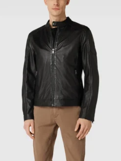 BULL & BERRY Lederjacke Mit Reißverschlusstaschen - Schwarz -WELLENSTEYN Verkäufe a5130chg68slacal694l6j1p9t7j6d1m8d550jhm74pkgi258csj2daca944uhpiagpj0c1l9d74cjah84o30cplc4sjidb16oojid1kc4r38e1n61ij0dhj6gp3ed1l6oom6p8