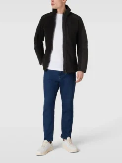 Wellensteyn Funktionsjacke Mit Stehkragen Modell 'JET' - Schwarz