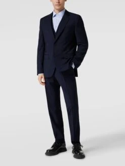 BOSS Sakko Mit Reverskragen - Marineblau