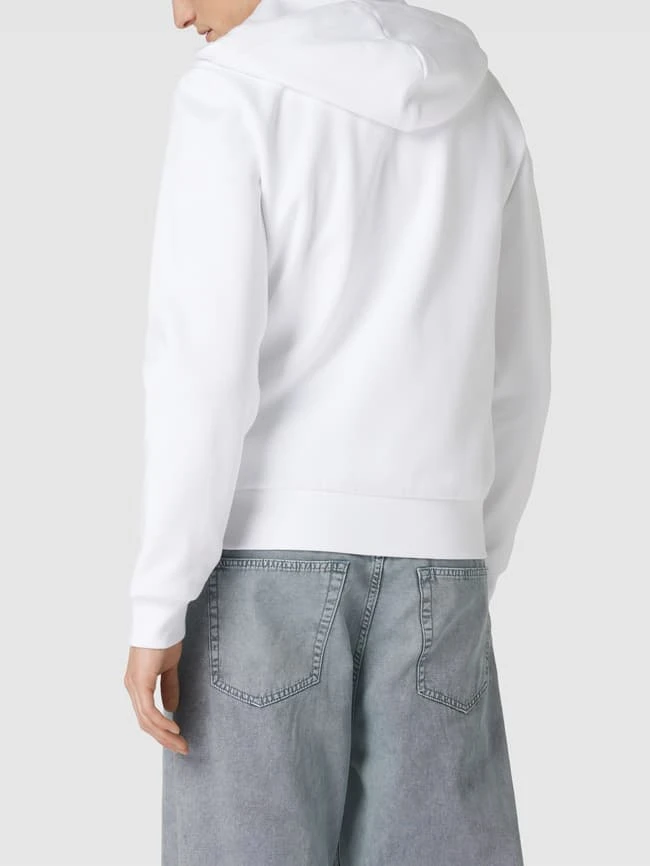 Lacoste Sweatjacke Mit Label-Detail - Weiß 5 Lacoste Sweatjacke Mit Label-Detail - Weiß – Bild 5