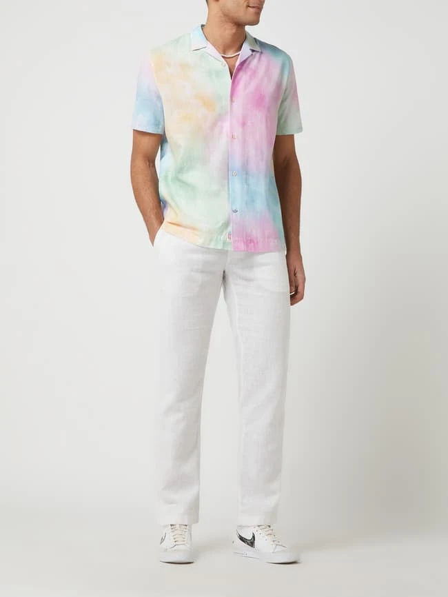 MCNEAL Regular Fit Hose Aus Leinenmischung - Weiß 1 MCNEAL Regular Fit Hose Aus Leinenmischung - Weiß