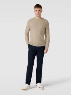 Eurex By Brax Hose Mit Label-Details Modell 'Jonas' - Marineblau