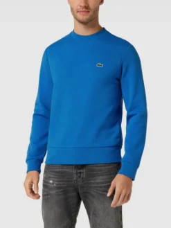 Lacoste Sweatshirt Mit Label-Patch - Royalblau -WELLENSTEYN Verkäufe al94ola18954mkqgacr4kcq48srlclak8h954dq3956kgkqk612k8hq895b4chho8h8kieaf84r42da89go62oho6gqjao9nc8sm2ohk70s38e1o6srj0d9n6lhm8oj165ijeog