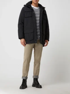 Wellensteyn Vancouver 870 Funktionsjacke Mit Abnehmbarer Kapuze - Schwarz